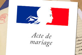 acte de mariage